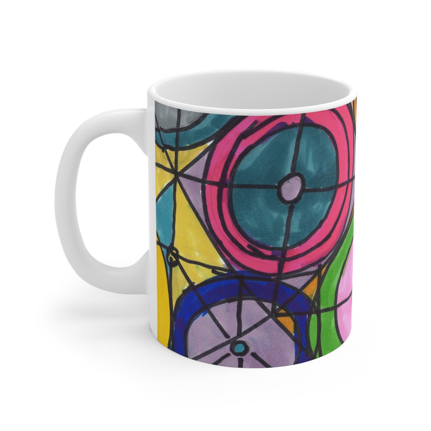 Art 1 Mug from Collection C by LuisFe