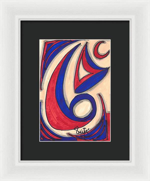 Art 1 Collection B - Framed Print