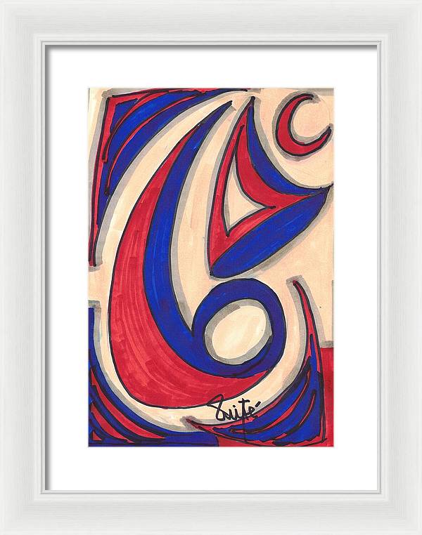 Art 1 Collection B - Framed Print