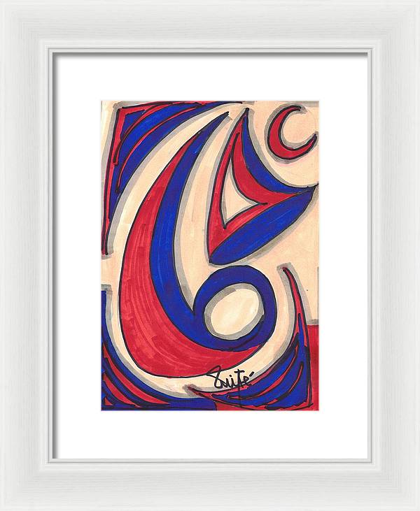 Art 1 Collection B - Framed Print