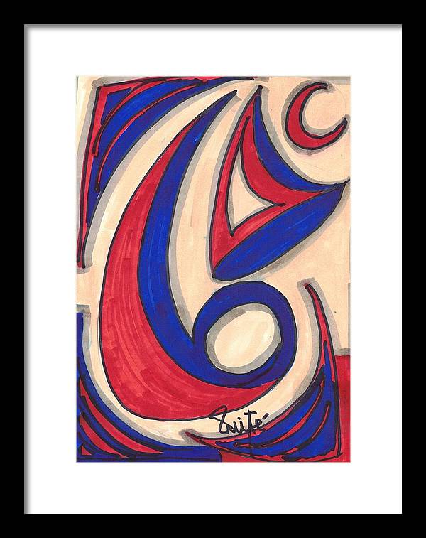 Art 1 Collection B - Framed Print