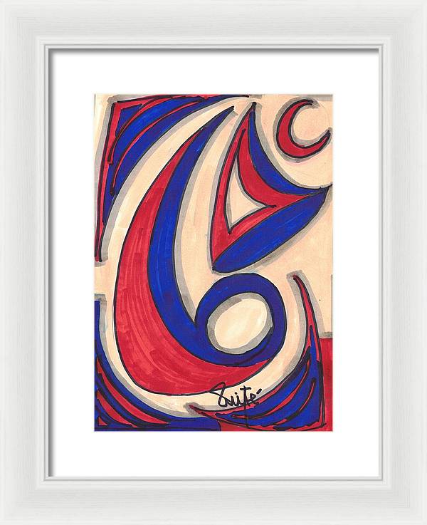 Art 1 Collection B - Framed Print