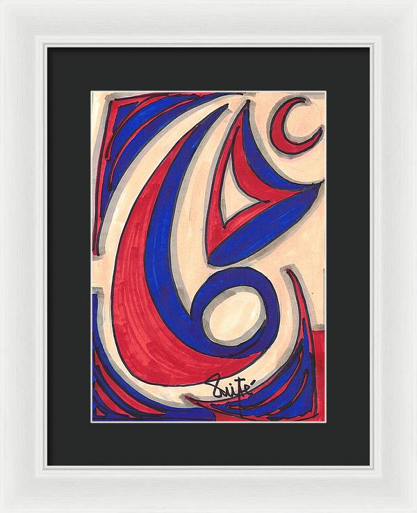 Art 1 Collection B - Framed Print