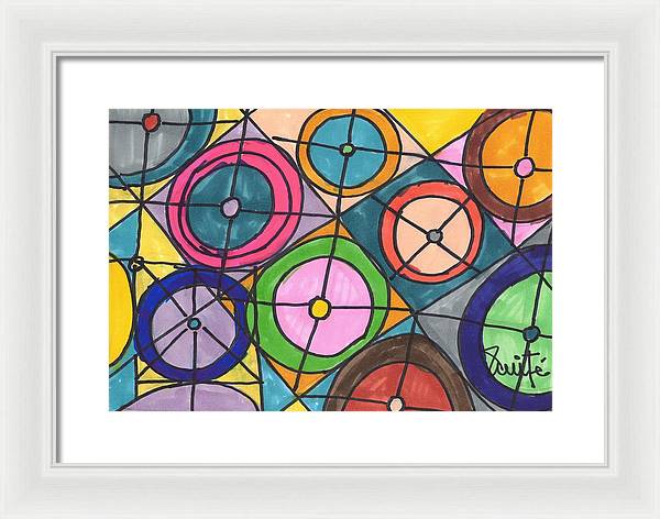 Art 1 Collection C - Framed Print