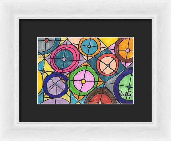 Art 1 Collection C - Framed Print