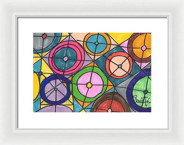 Art 1 Collection C - Framed Print