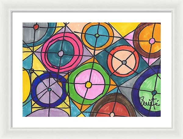 Art 1 Collection C - Framed Print