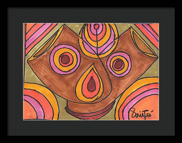 Art 15 Collection A - Framed Print