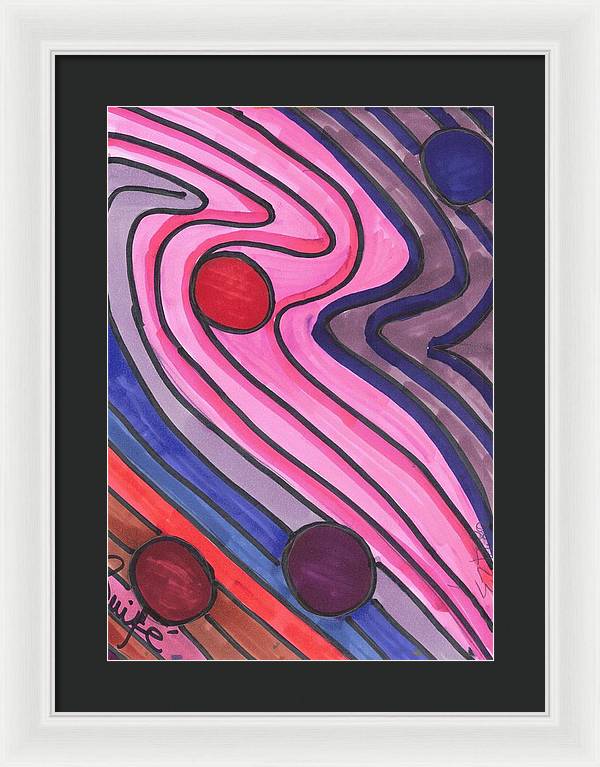 Art 2 Collection C - Framed Print