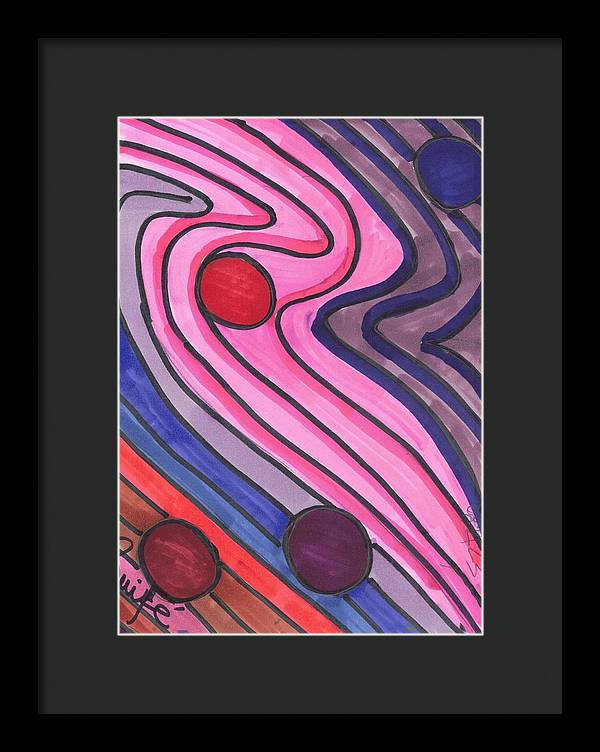 Art 2 Collection C - Framed Print