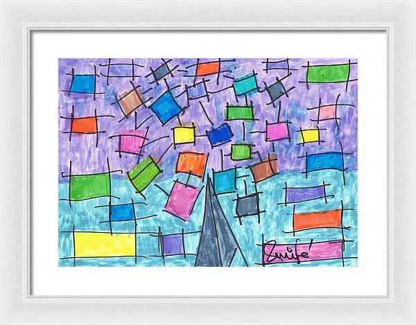 Art 3 Collection B - Framed Print