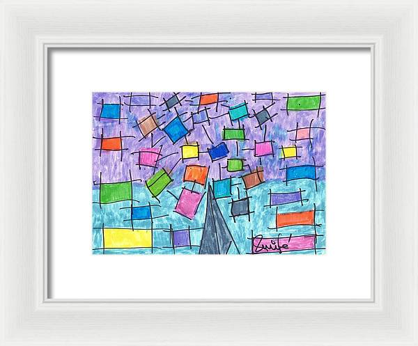 Art 3 Collection B - Framed Print