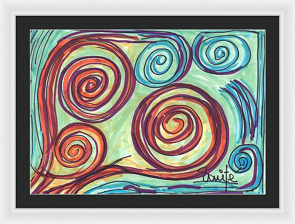 Art 6 Collection B - Framed Print