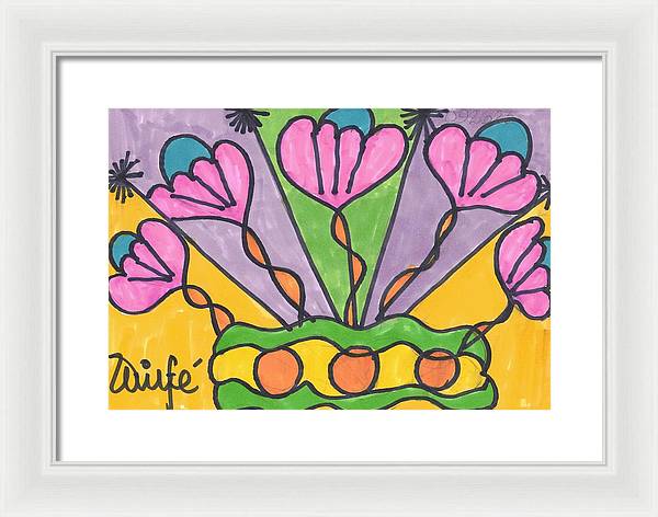 Art 7 Collection C - Framed Print