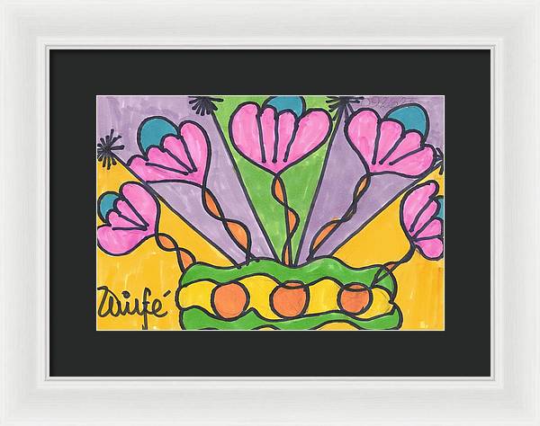 Art 7 Collection C - Framed Print