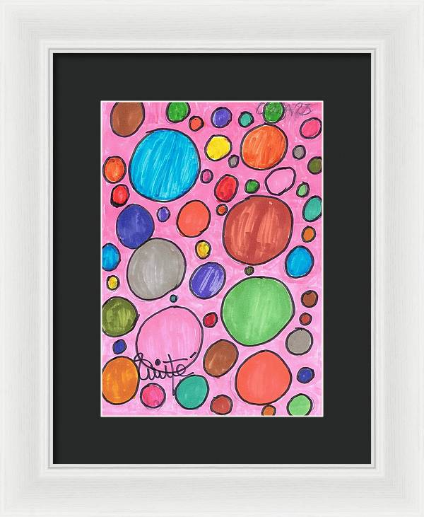 Art 8 Collection B - Framed Print