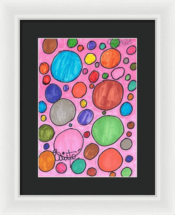 Art 8 Collection B - Framed Print